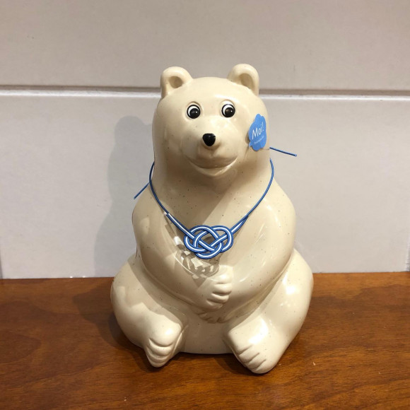 数量限定 シロクマ貯金箱 スミス ショップニュース 仙台parco パルコ