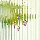 スタージュエリー＜アメシスト　ネックレス・ピアス＞