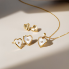 スタージュエリー＜母の日ギフトにおすすめ　ETCHED HEART＞