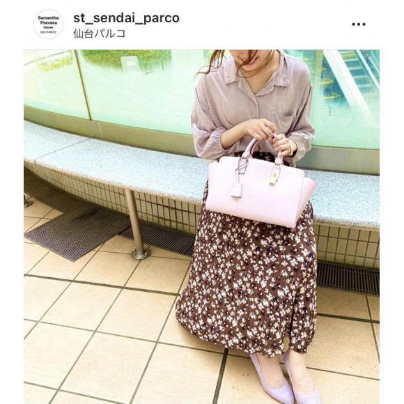 骨格ストレート のバッグ選びとは サマンサタバサデラックス エクスクルーシヴ ハンドバッグ ショップニュース 仙台parco パルコ