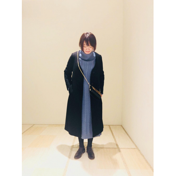 【MY COAT STYLE】ノーカラーコート