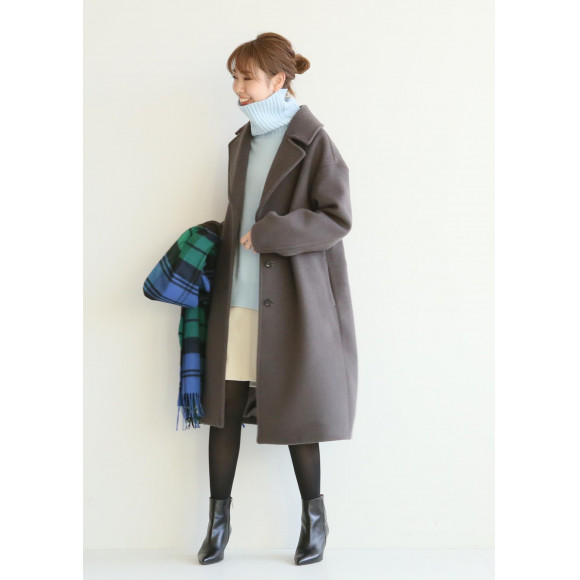 注目の新作アウター ビーバービッグカラーコート 登場 スピック スパン ショップニュース 仙台parco パルコ