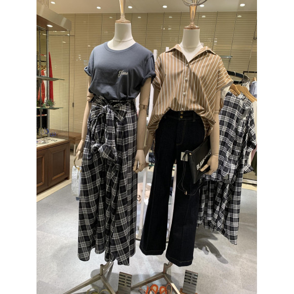 今から秋にかけて着まわし抜群アイテム スピック スパン ショップニュース 仙台parco パルコ