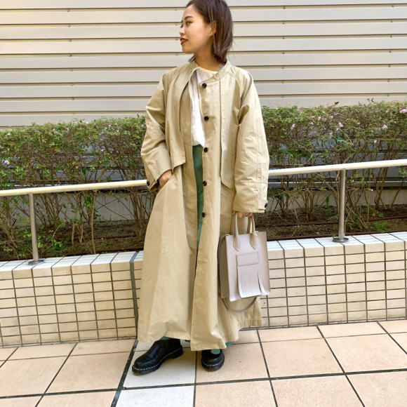 ロングフラップコート