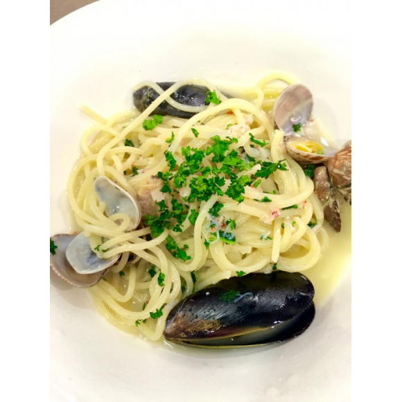 あっさりパセリバターのパスタ ラ メゾン アンソレイユターブル ショップニュース 仙台parco パルコ