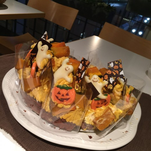 ハロウィン限定タルト