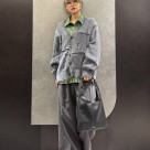 /166厘米,骨骼自然...