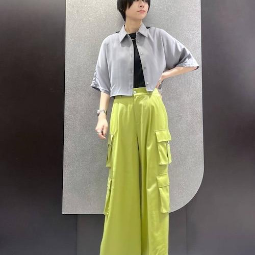 トロミショートシャツはカーゴパ...