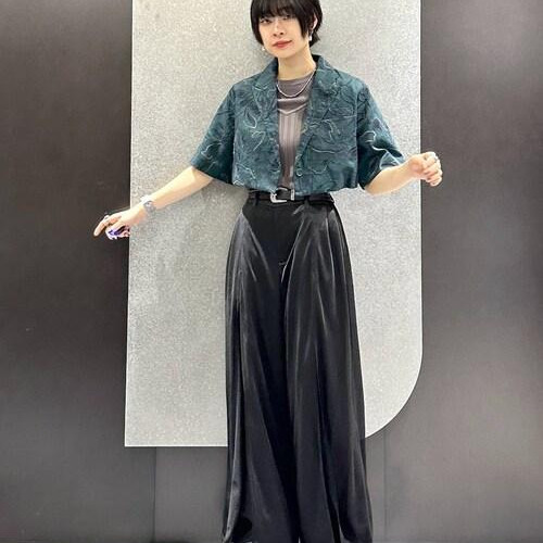 ショートジャケット×デザインパ...