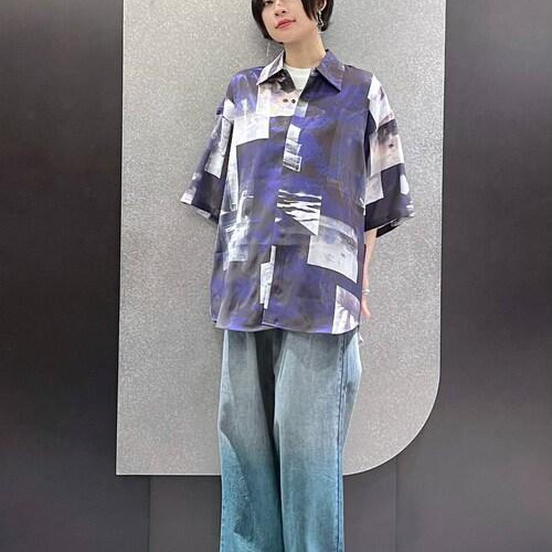 デザインシャツ×デザインデニム...