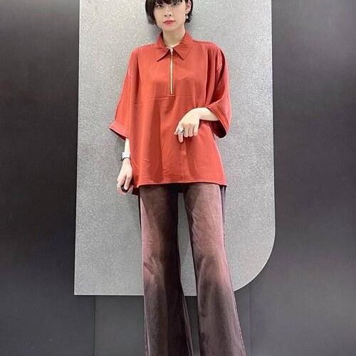 ワントーンコーデカジュアルスタ...