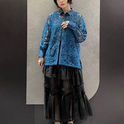 レース素材が華やか！羽織るだけ...