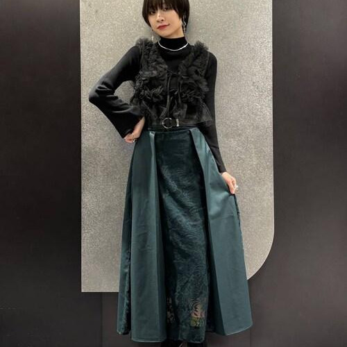 チュールビスチェデザインが可愛...