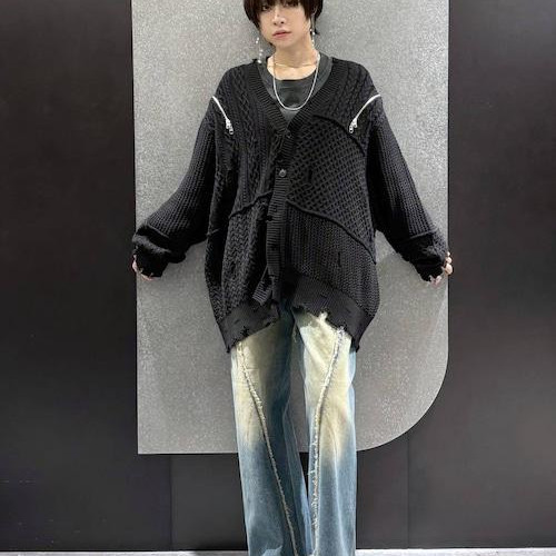 メンズライクスタイリングカーデ...