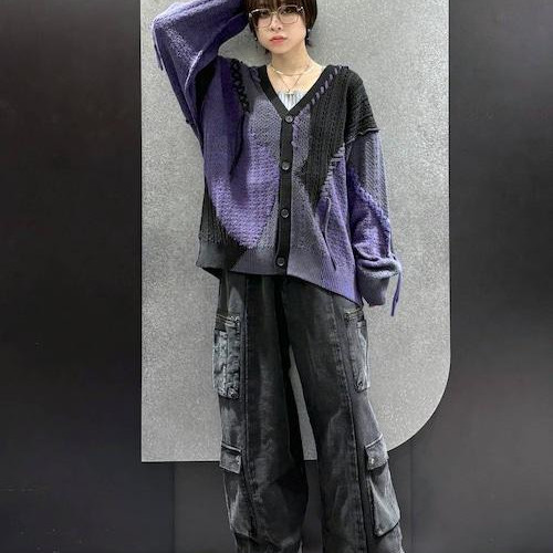 カーディガンスタイリングニット...