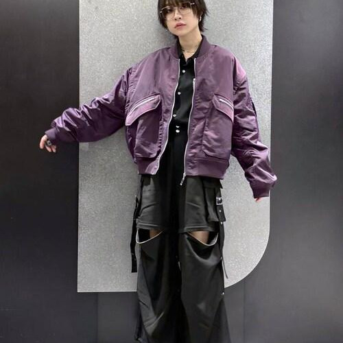 MA-1スタイリングアウター袖...