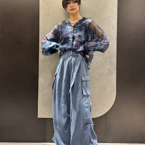 柄がアクセントになるシアーシャ...