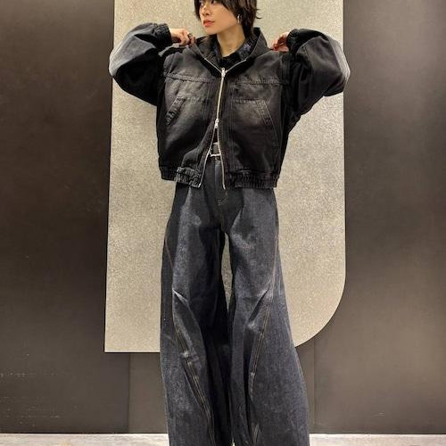 デニム✖️デニムのカジュアルス...