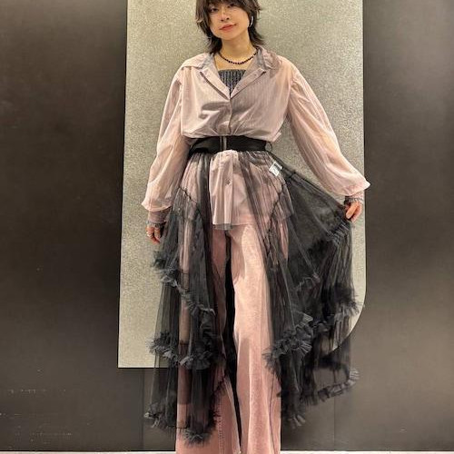 春っぽピンクコーデシャツは二枚...