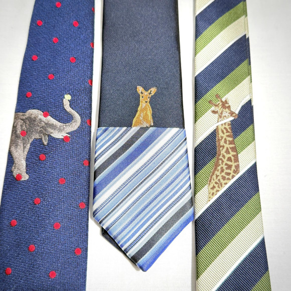 クリスマスギフトに　『giraffe（ジラフ）』のおすすめネクタイ③　【animal編】
