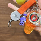 【nahe/ネーエ】どこに付けても存在感抜群のキーリング！