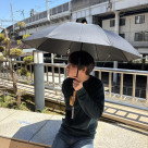 【WPC】大きくて使いやすい！晴雨兼用折り畳み傘！