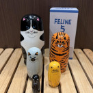 【DETAIL】猫好きな人にピッタリ！猫ちゃんの可愛いマトリョーシカ
