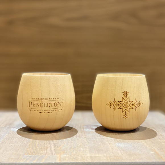 「PENDLETON」ウッド調のコップが可愛すぎる！