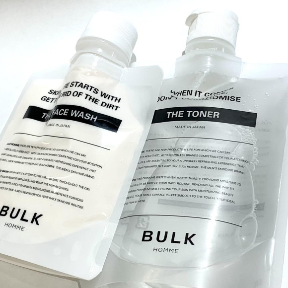 「BULK HOMME」メンズスキンケア