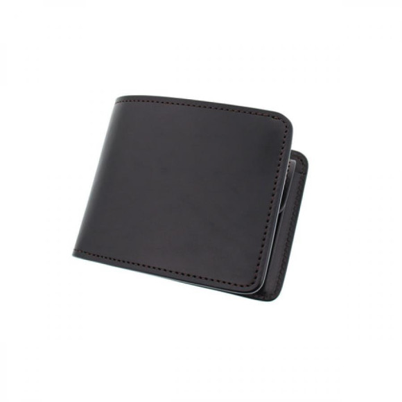 WILDSWANS ワイルドスワンズ イングリッシュブライドル GROUNDER グラウンダー 2つ折り財布 BLACK ブラック
