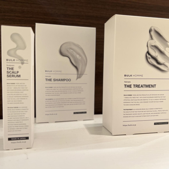 「BULK HOMME」男のヘアケア