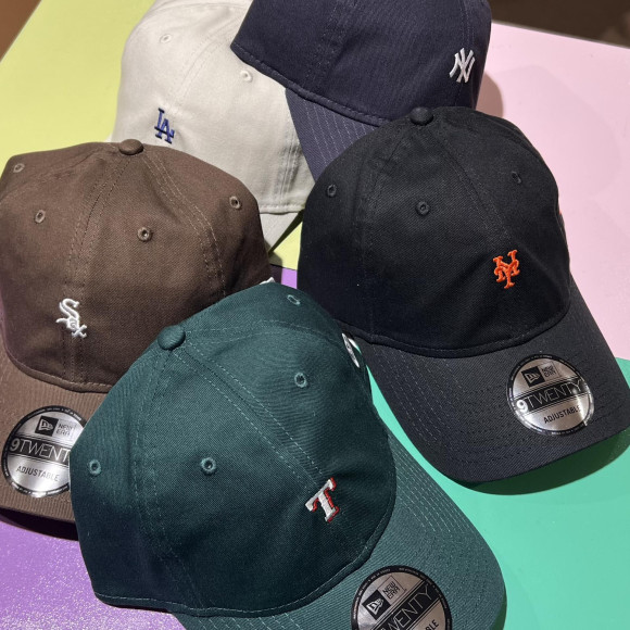 【NEWERA】今月の新作⭐︎超ミニロゴキャップ！