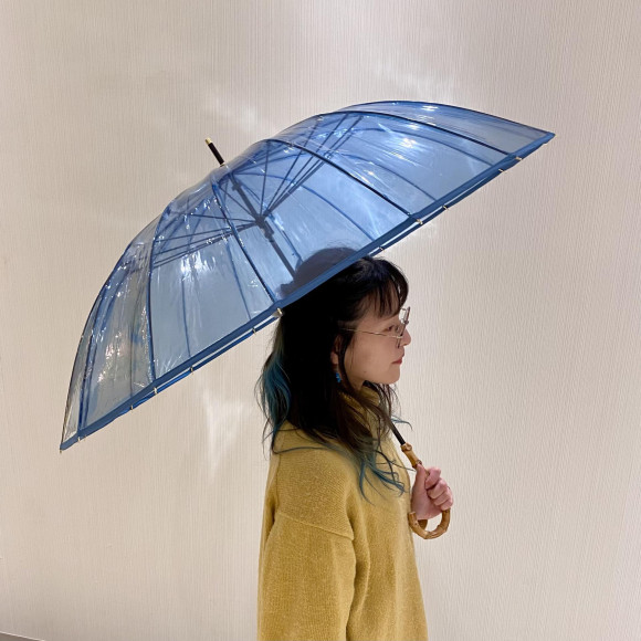 【Wpc.】 Enjoy going out on a snowy day with a stylish vinyl umbrella☆