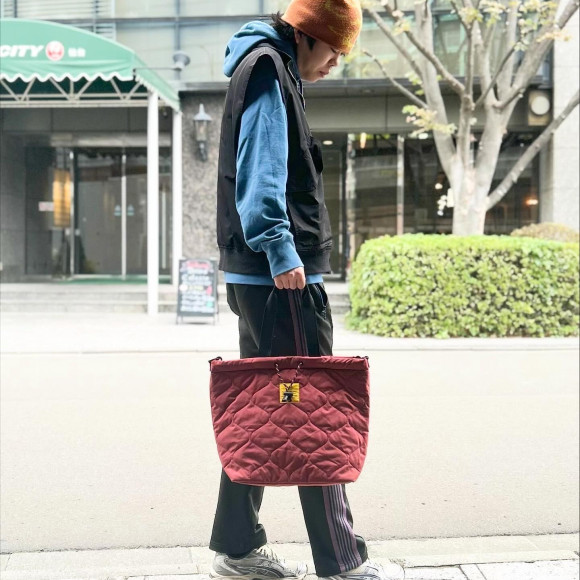 秋冬らしい暖かい色味がグッドなトートバッグ！