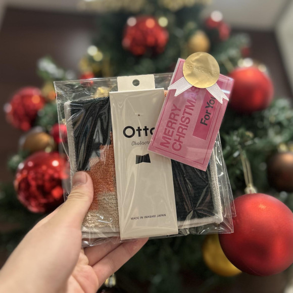 【Otta】ギフトにおすすめ！ハーフタオルハンカチ！