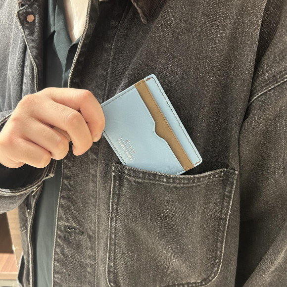 【Creed×COMPLETEWORKS】バイカラーが可愛い！カードケース！