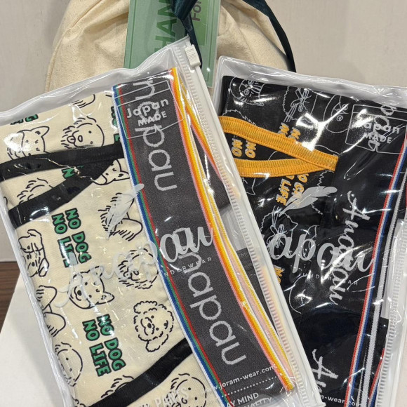 【Anapau】ネコ派もイヌ派も！ギフトにピッタリのインナー！