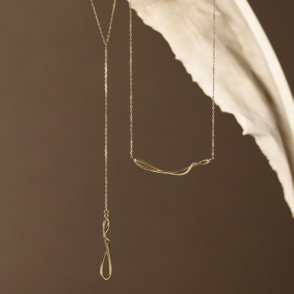 [ va vendome aoyama ] สร้อยคอทองสี