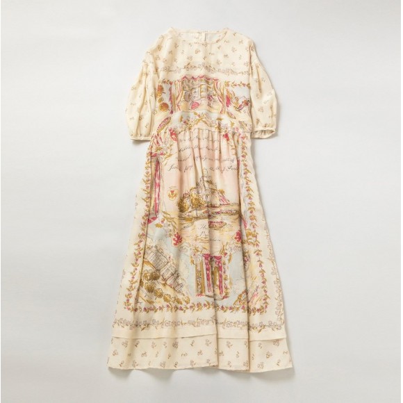 Jane Marple】Edinburgh souvenirsパフィースリーブ ドレス | ベビー
