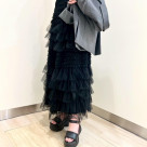 厚底ラバーストラップサンダル