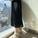 Wベルト厚底サンダル