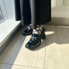 ビットヒール付きローファー♪