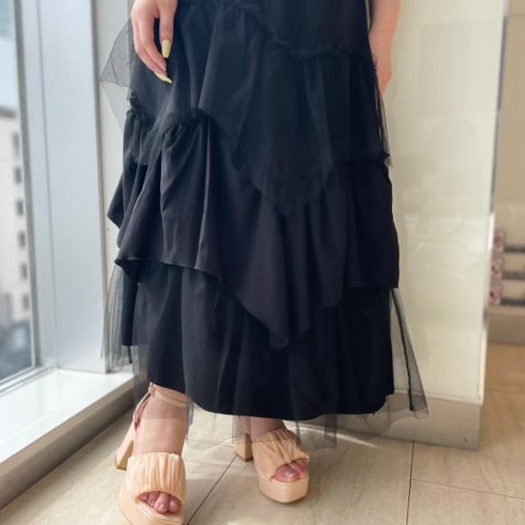 シフォンサンダル♡