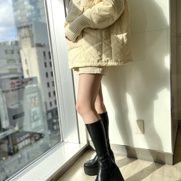 รองเท้าบูทยาวส้นหนา