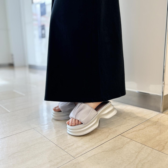 시폰 커버 후카코 샌들♪