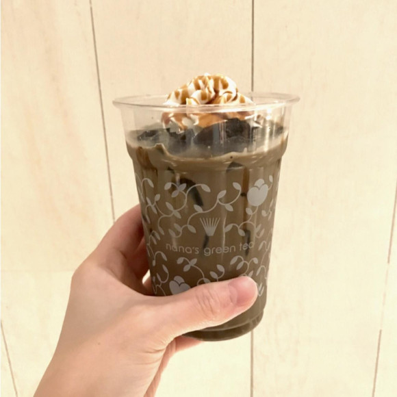 ほうじ茶ゼリーラテ