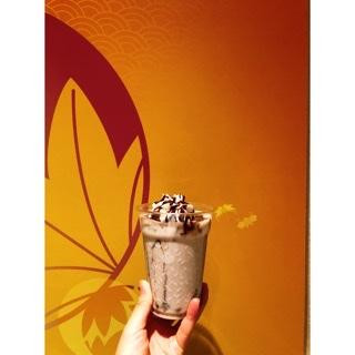 マロンチョコクリームもちラテ