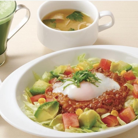 野菜たっぷりタコライス！