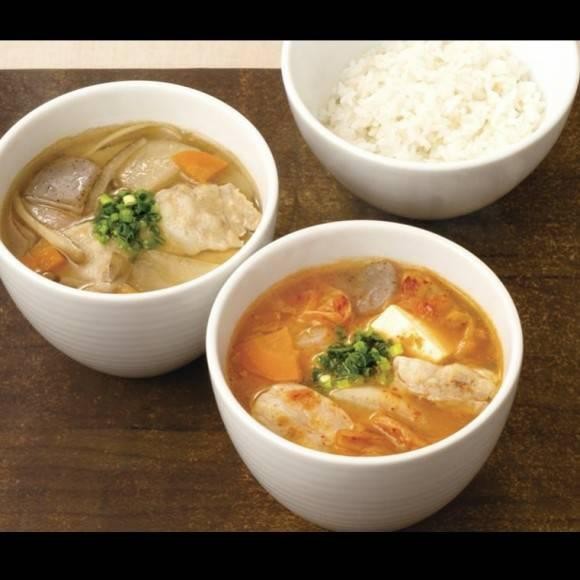 手作り豚汁！