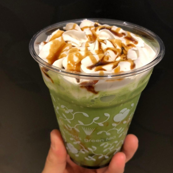 玉露ゼリー黒蜜フローズン！